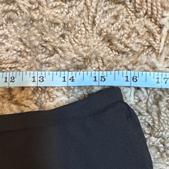 Donna Morgan Elegant Tiered Black Skirt size 10 - Picture 6 of 9